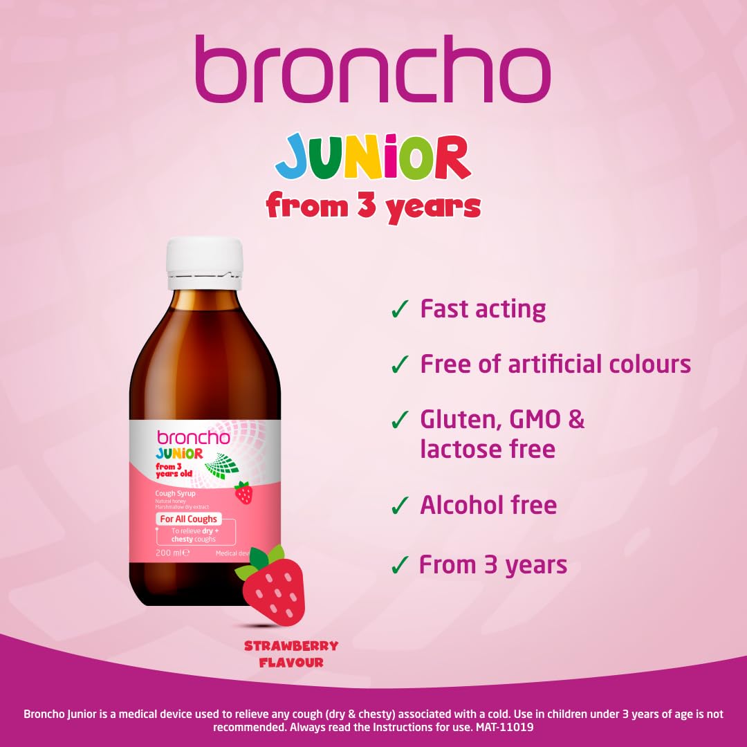Bronchostop Buttercup Sirope uso en casa con botella siempre a mano.