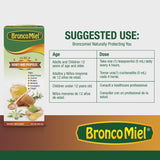 Uso diario de BRONCOMIEL para adultos, ideal en la rutina del día.