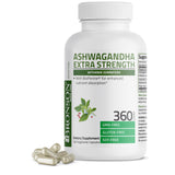 Bronson Ashwagandha Extra Strength envase: fácil de manejar para uso diario.