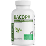 Bronson Bacopa: etiqueta detallada que resalta origen y estándares de fabricación.