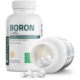 Bronson Boron 3 mg: pruebas en laboratorio que garantizan pureza.