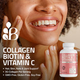 Tabletas en blíster de Bronson Collagen Peptides 3000mg
