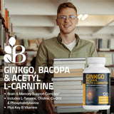 Bronson CoQ10 y Phosphatidylserine: salud cerebral y resistencia sostenida.