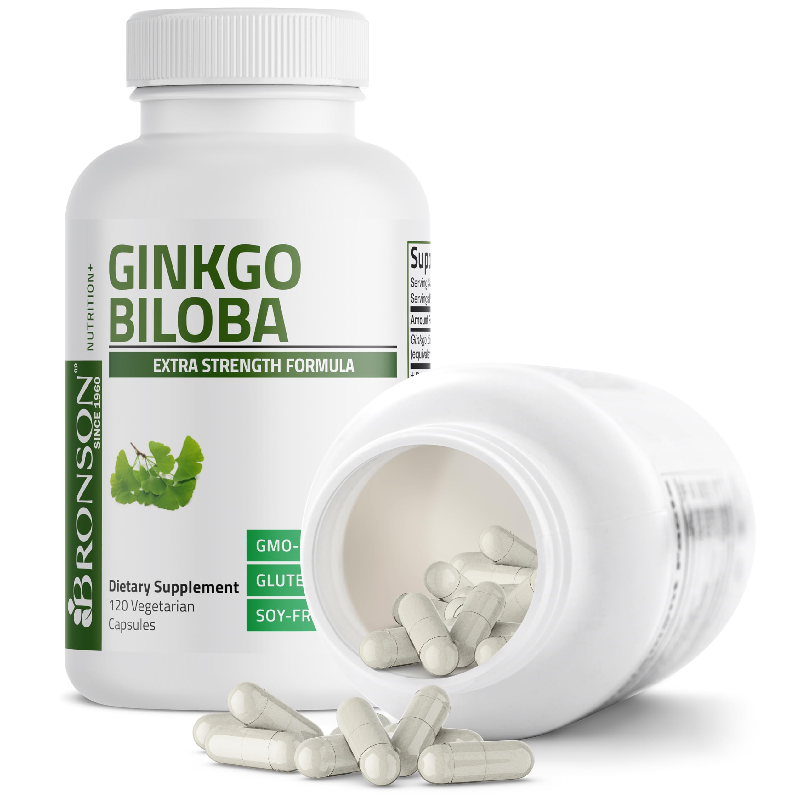 Bronson Ginkgo Biloba historia de confianza desde 1960