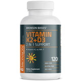 Bronson K2 D3, botella abierta, consumo diario conveniente.