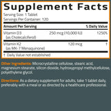 Bronson K2 D3 complemento recomendado para la rutina de salud