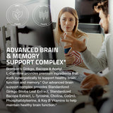 Bronson L-Tyrosine y Choline: enfoque y rendimiento cognitivo para la jornada.