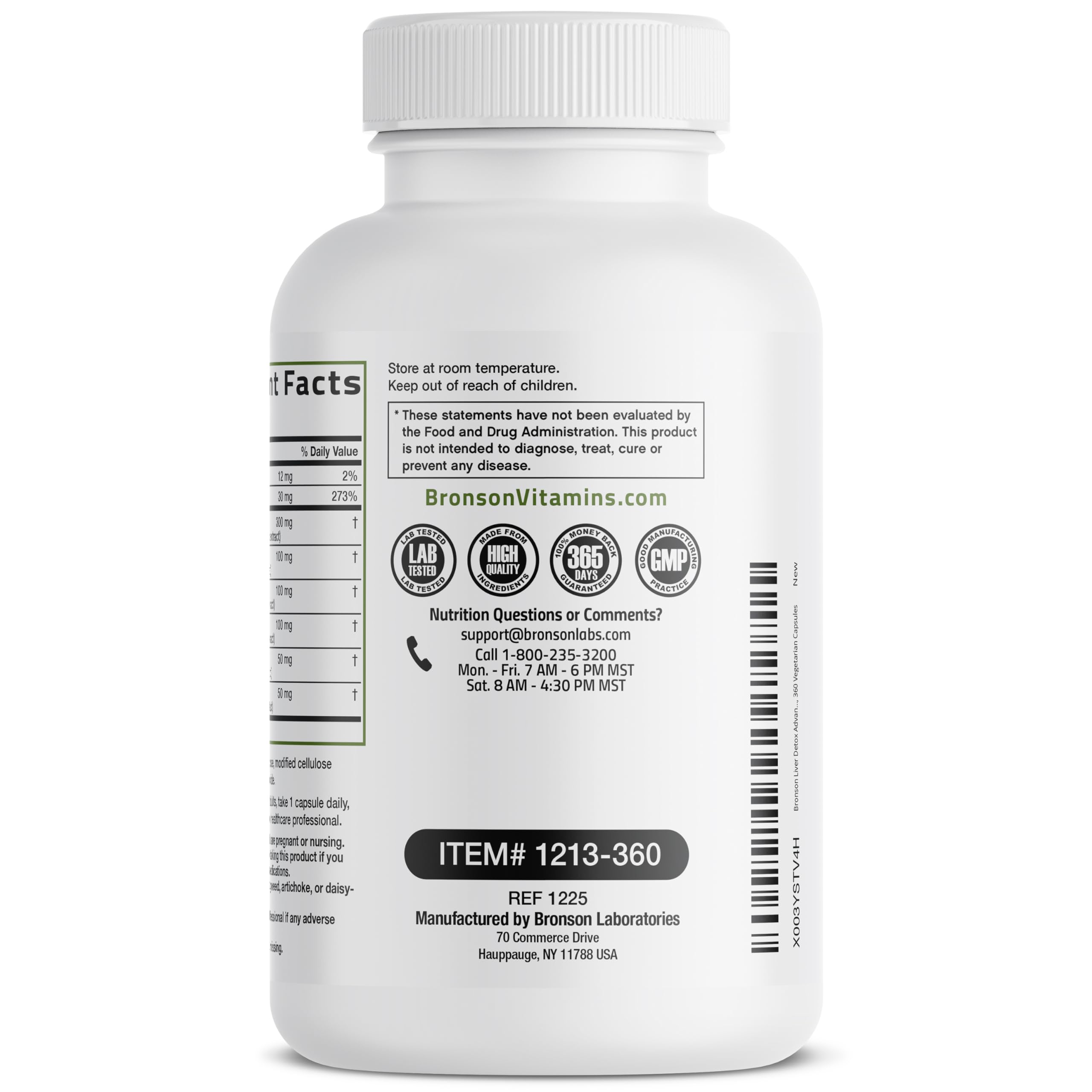 Bronson Liver Detox – remolacha que aporta fibra y vitalidad al día a día.