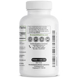 Bronson Maca Root Extra frasco y etiquetas reflejan control de calidad.
