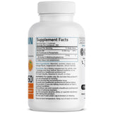 Bronson Melatonina 5 mg, tabletas naranjas, envase visible para dosis diarias.