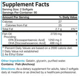 Bronson Omega 3: información clara de la etiqueta para confianza.
