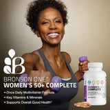 Bronson ONE Daily, dosis diaria para vitalidad femenina 50+.