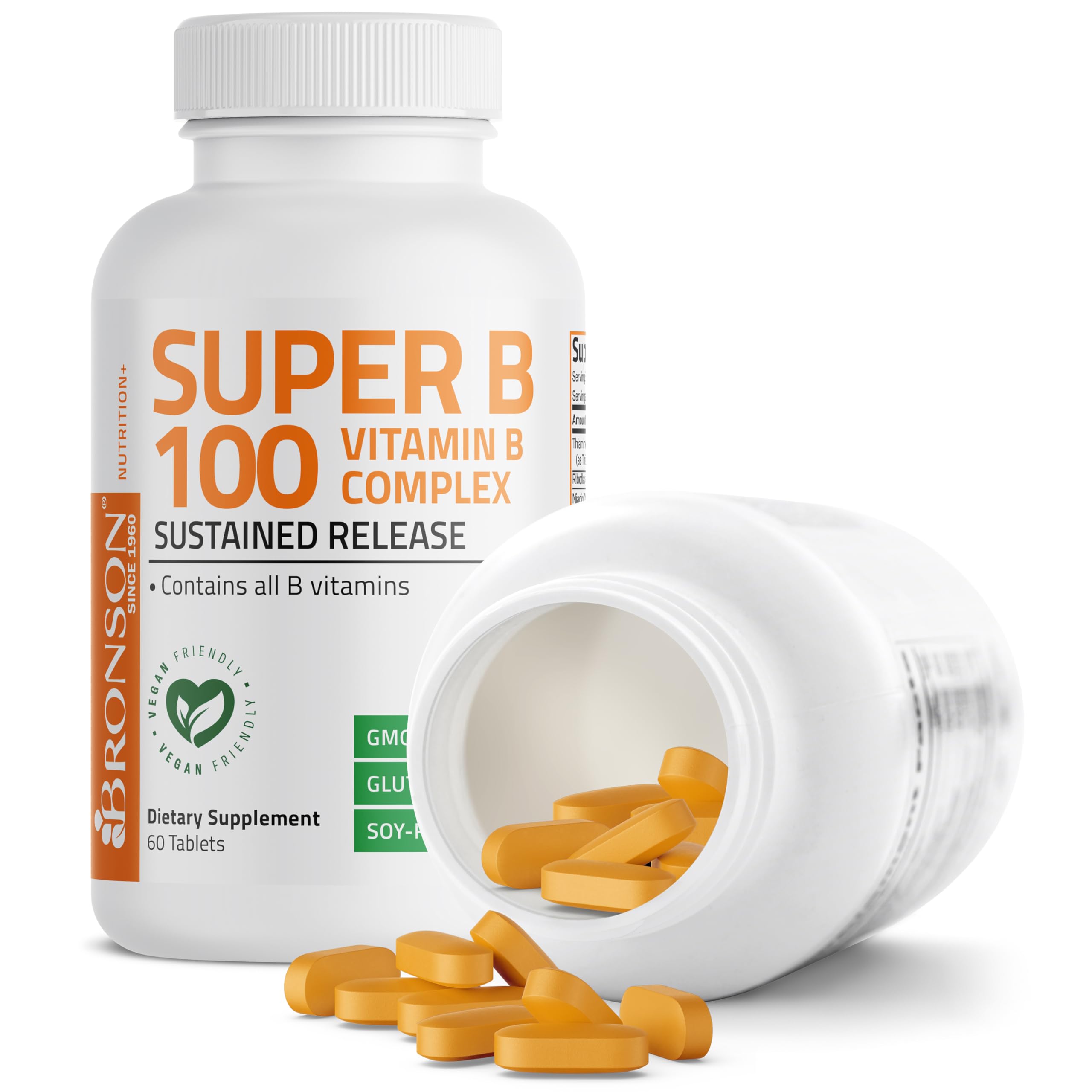 Bronson Super B100 dosis diaria para soporte energético.