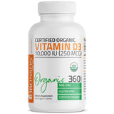 Bronson Vitamina D3 10000UI - caja: presentación práctica en casa.