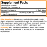 Bronson Vitamina D3, uso diario para apoyo general de bienestar