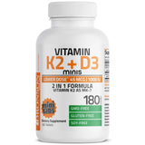 Bronson Minis K2 D3, laboratorio certificado para seguridad y pureza.