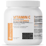 Bronson Vitamina C polvo en taza lista para beber