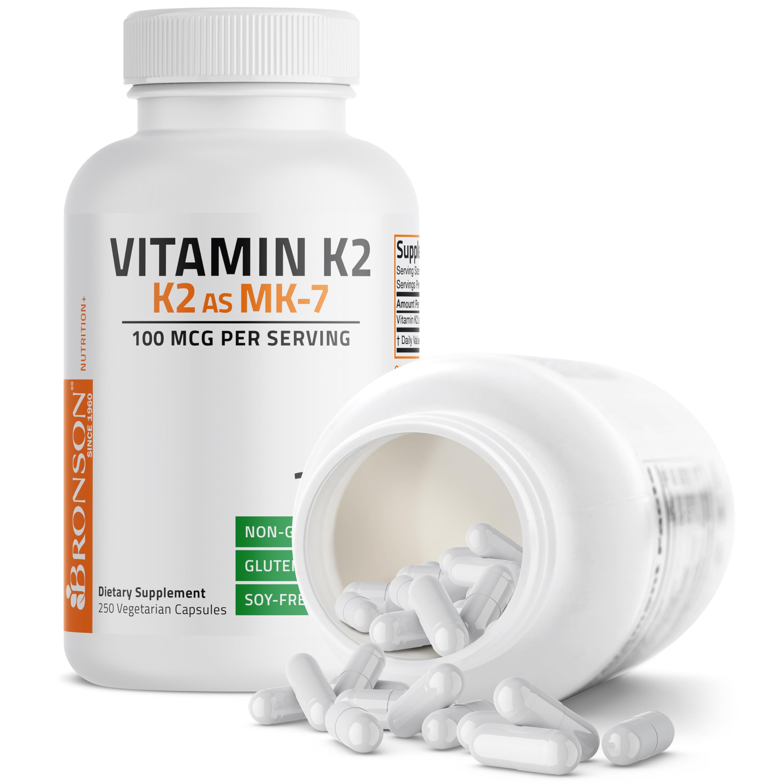 Bronson Vitamina K2 MK-7 – pruebas de laboratorio que respaldan pureza
