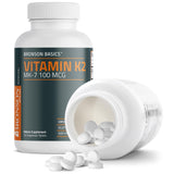 Bronson Vitamina K2 MK-7, proceso de fabricación en Nueva York, control de calidad.