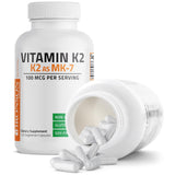 Bronson Vitamina K2 MK-7, libre de GMO para tranquilidad.