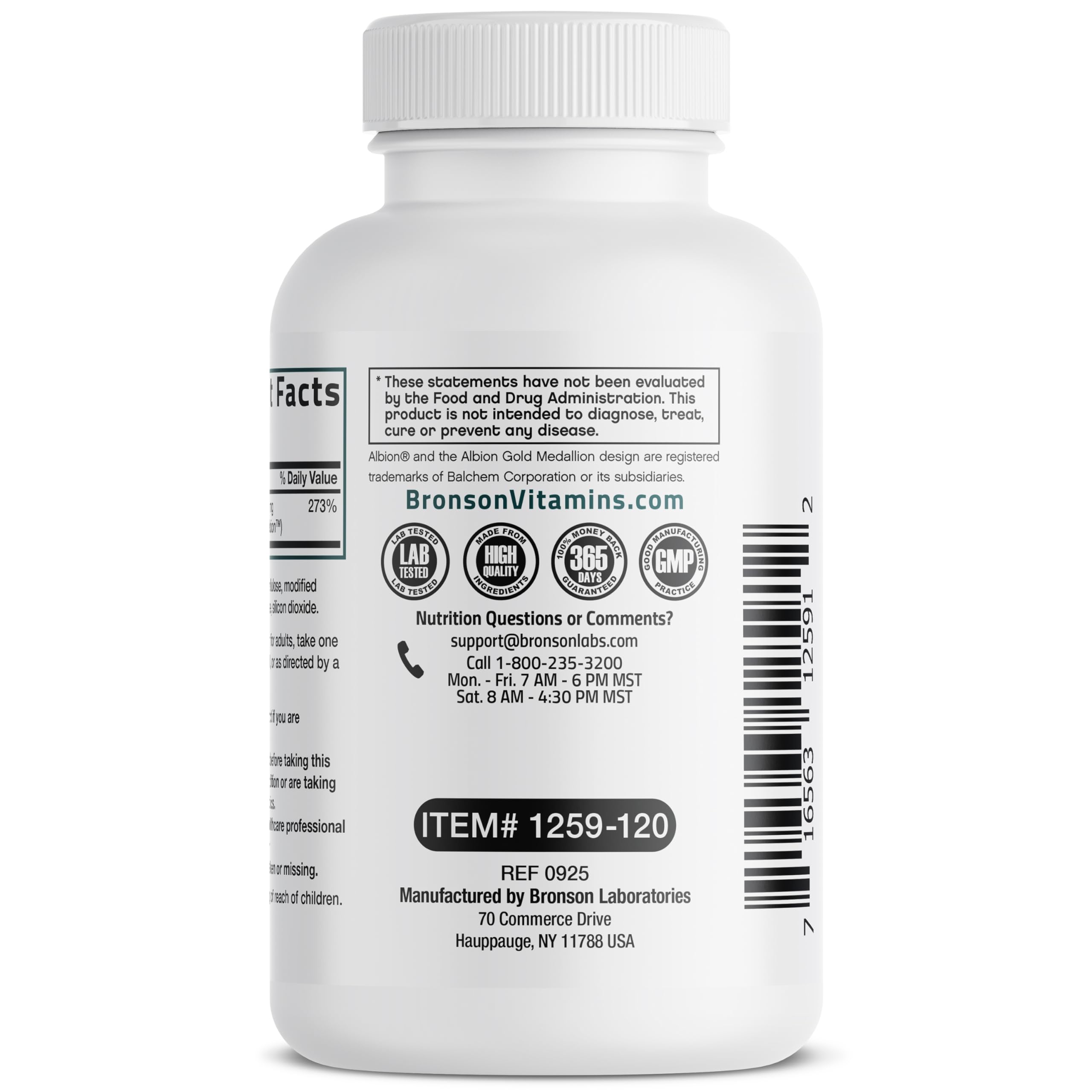Control de calidad cGMP en instalación de Nueva York