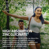 Proceso de quelación Albion para mayor absorción del zinc glicinato