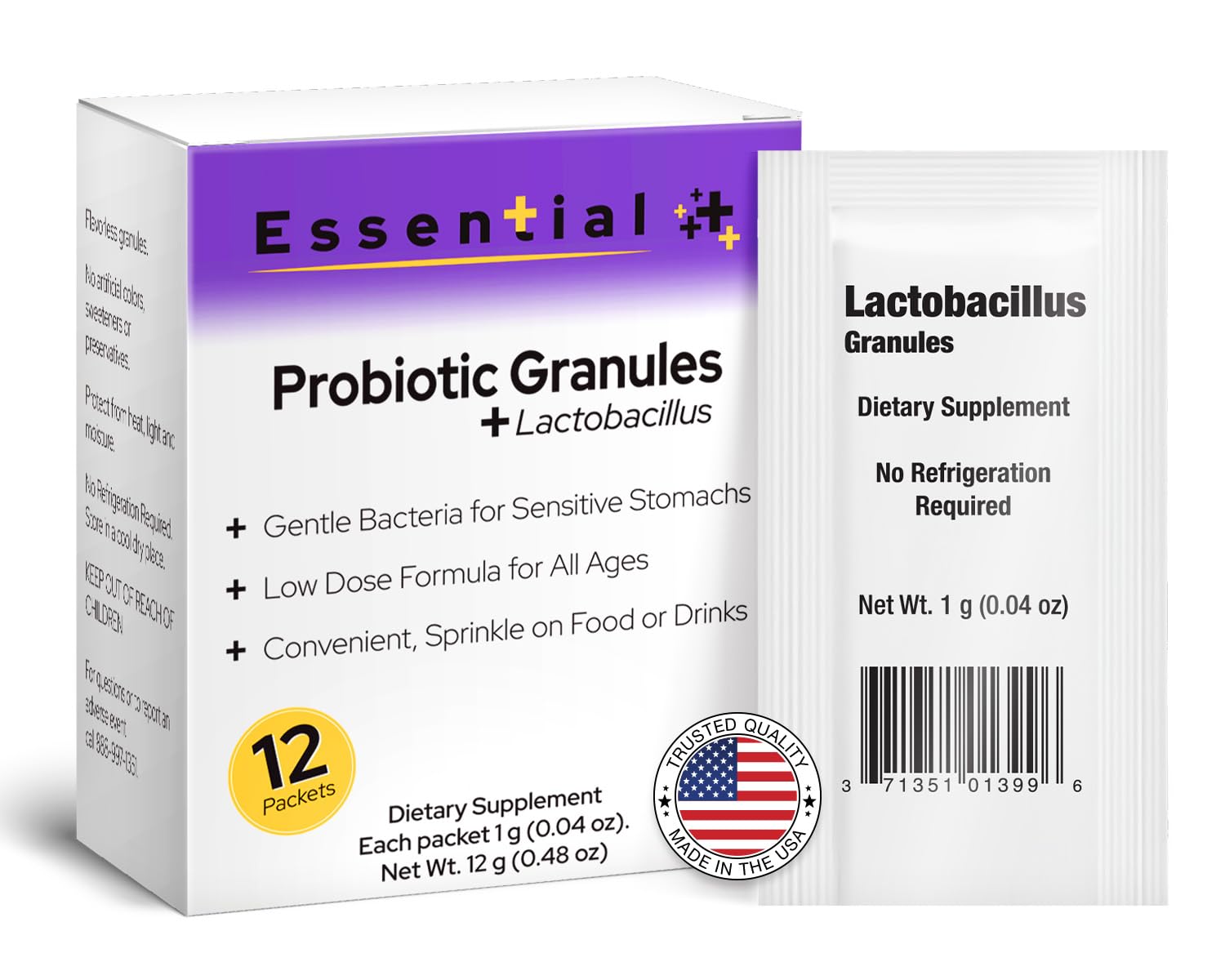 Brookfield Pharmaceuticals polvos acidophilus en sobre para mejora digestión diaria
