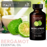 Brooklyn Botany Bergamot: aceite de grado premium con pruebas de laboratorio.