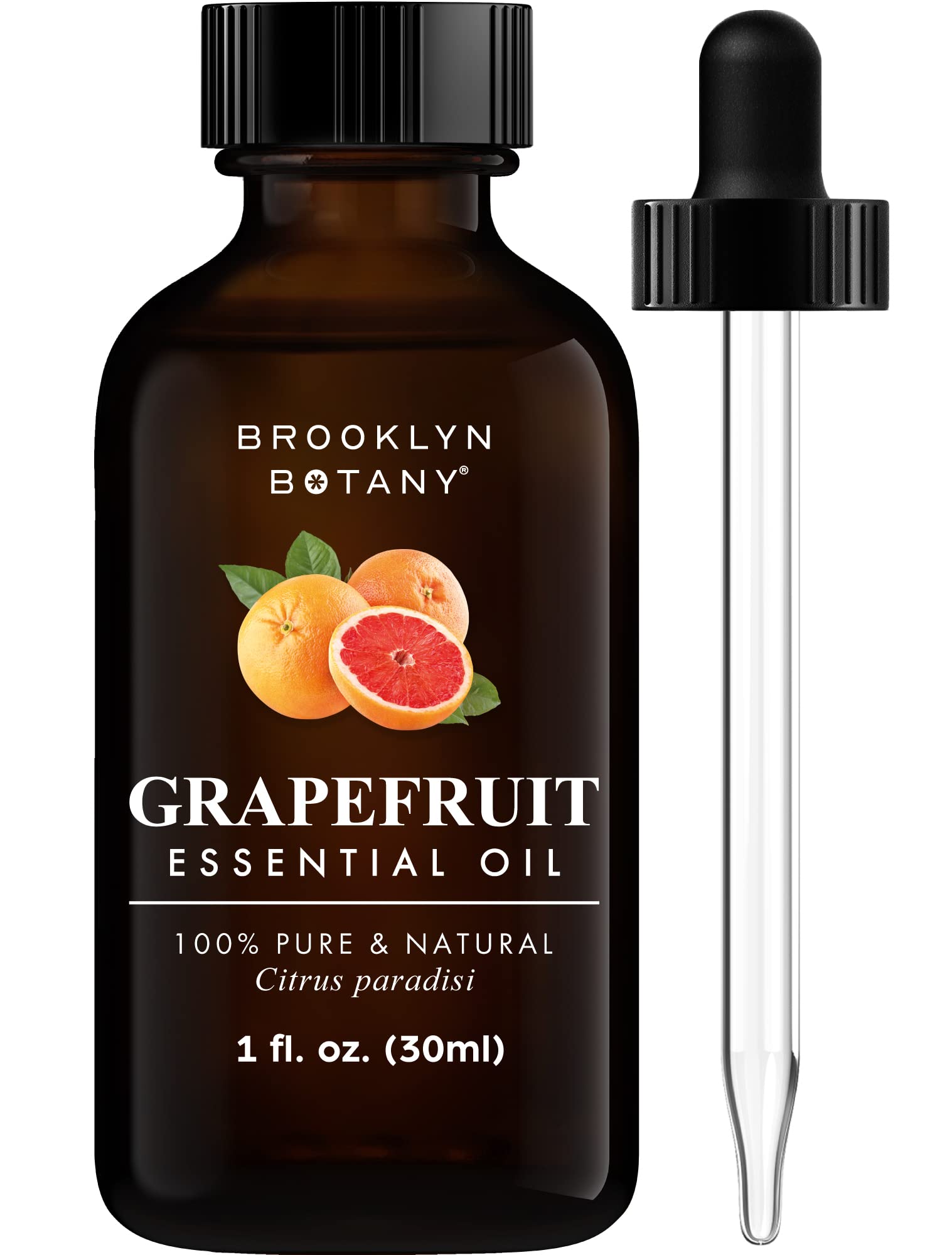 Brooklyn Botany Pomelo aceite en botella con cuentagotas para uso preciso
