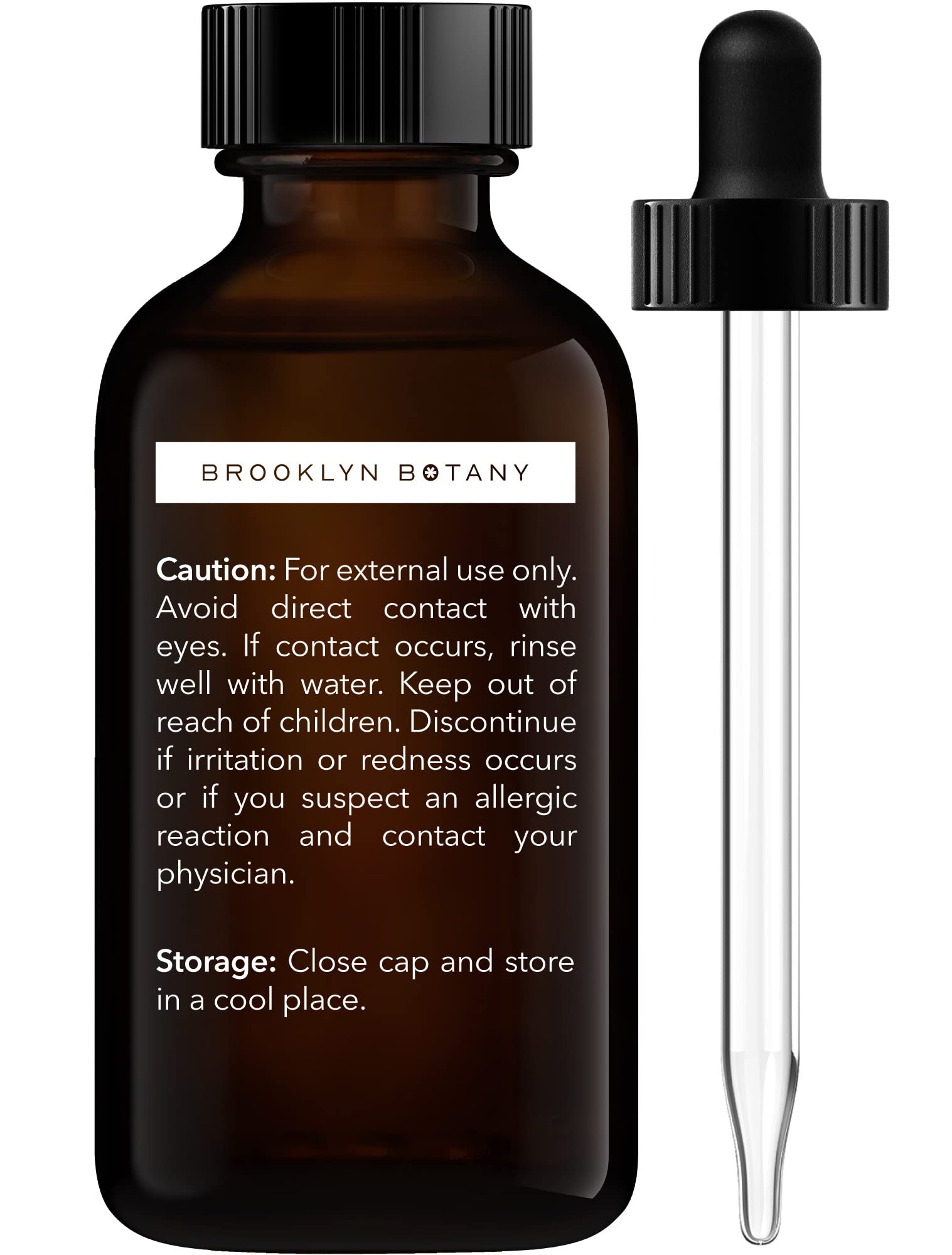 Brooklyn Botany Pomelo aceite en frasco ámbar protege de la luz para mayor durabilidad