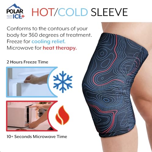 Brownmed manga compresion suave con gel para terapia localizada