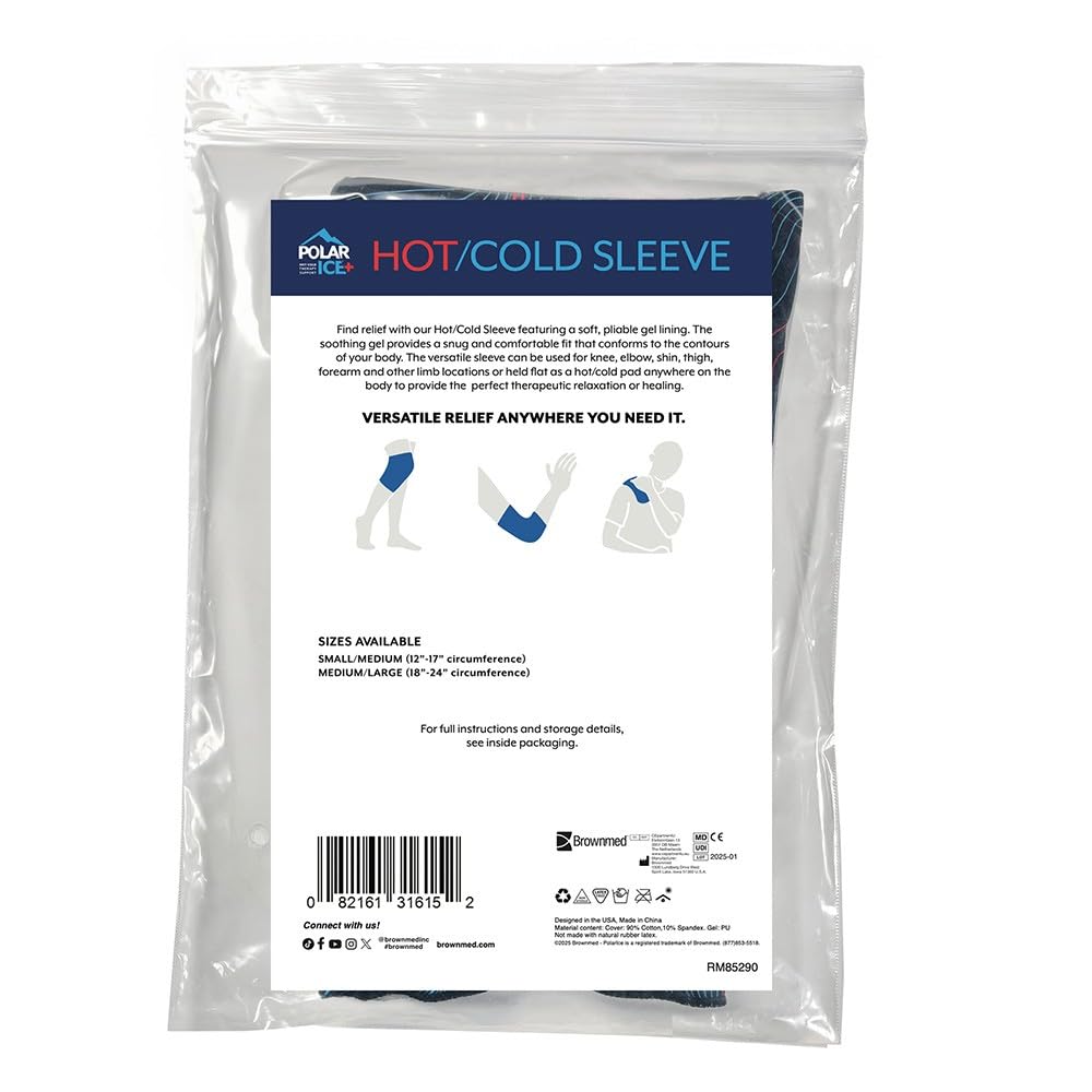 Brownmed manga terapia calor frio en gel para deportistas