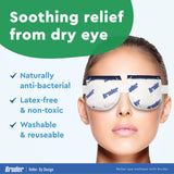 Bruder alivio para ojos irritados con calor suave.