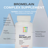 Cápsulas Bruizex: ingredientes naturales bromelina y quercetina