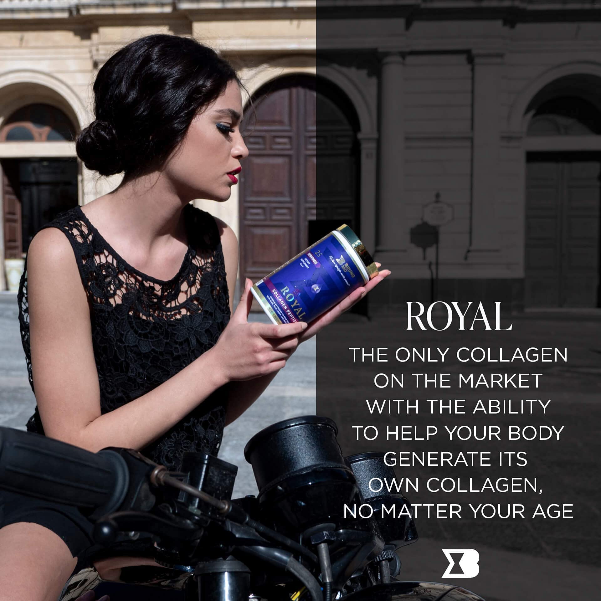 Bruno MD Royal Collagen Peptides calidad bovina certificada