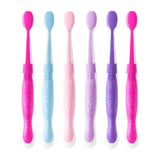 Brush Buddies Barbie cepillos infantiles con diseños divertidos para motivar el cepillado diario.