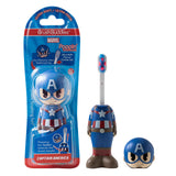 Brush Buddies Capitán América cepillo infantil con cerdas suaves para niños