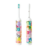 Brush Buddies diseño colorido con Squishmallows para empezar la rutina dental con energía
