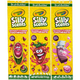 Pasta Brush Buddies con sabores divertidos para el cuidado diario de dientes