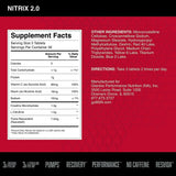 BSN NITRIX 2.0 tabletas para soporte de esfuerzo sostenido