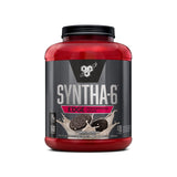 BSN SynthA-6 Edge, envase galletas y crema, sabor indulgente sin exceso de calorías.