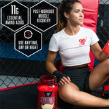 BSN SYNTHA-6 EDGE mezcla post-entrenamiento, textura suave y agradable.