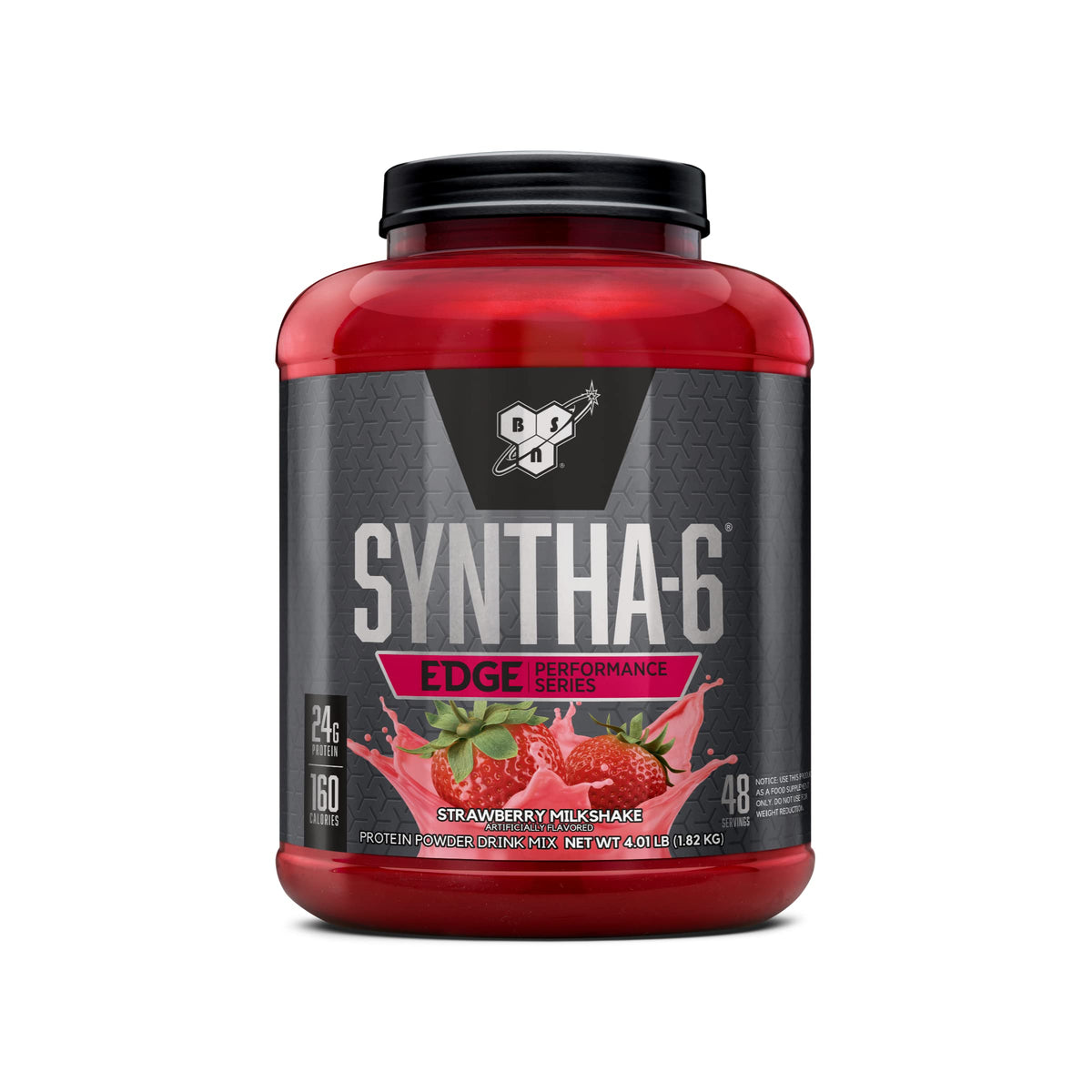 BSN SYNTHA-6 EDGE polvo fresa, apoyo a la recuperación muscular tras entrenar.