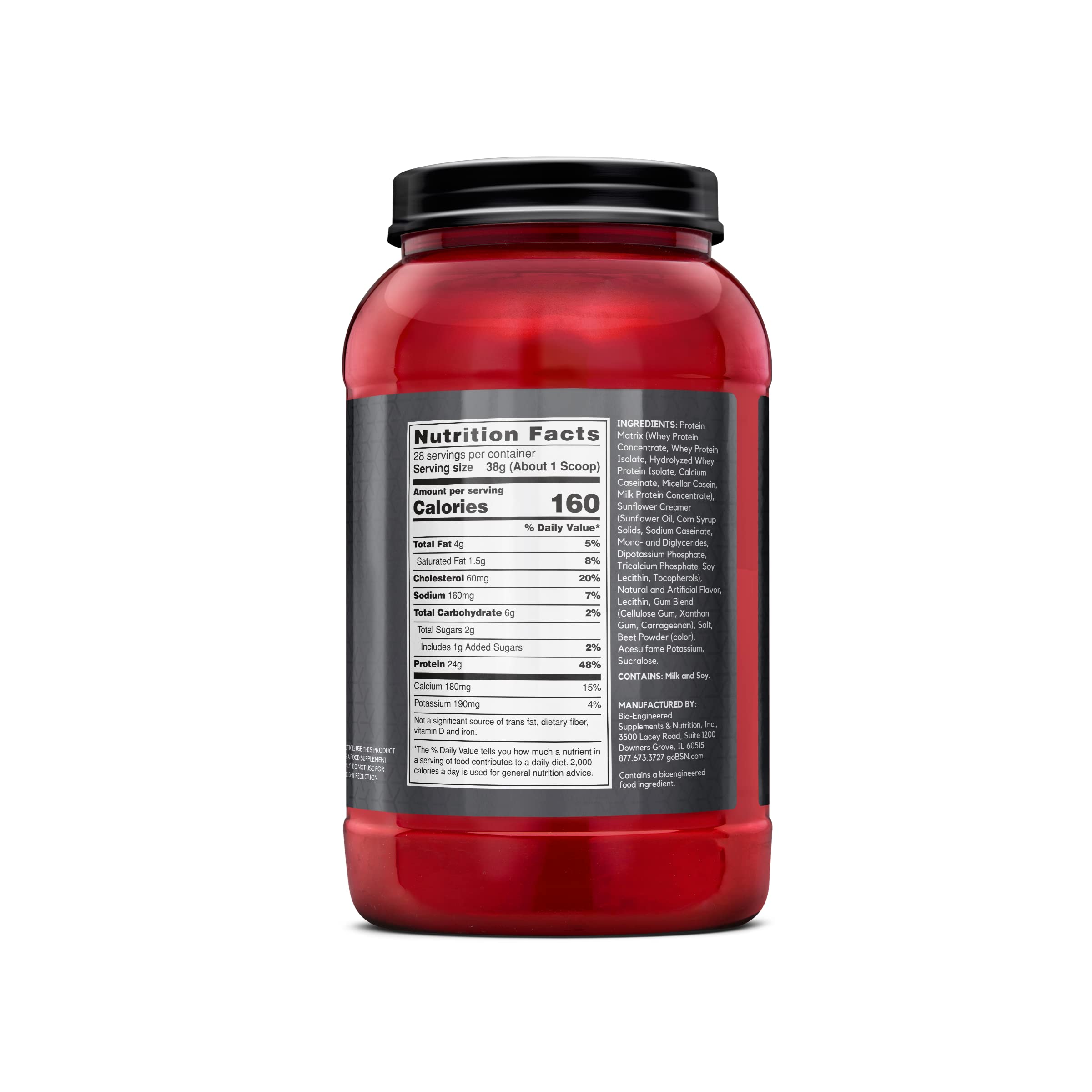 Ideal post-entrenamiento con BSN SYNTHA-6 EDGE para recuperación suave