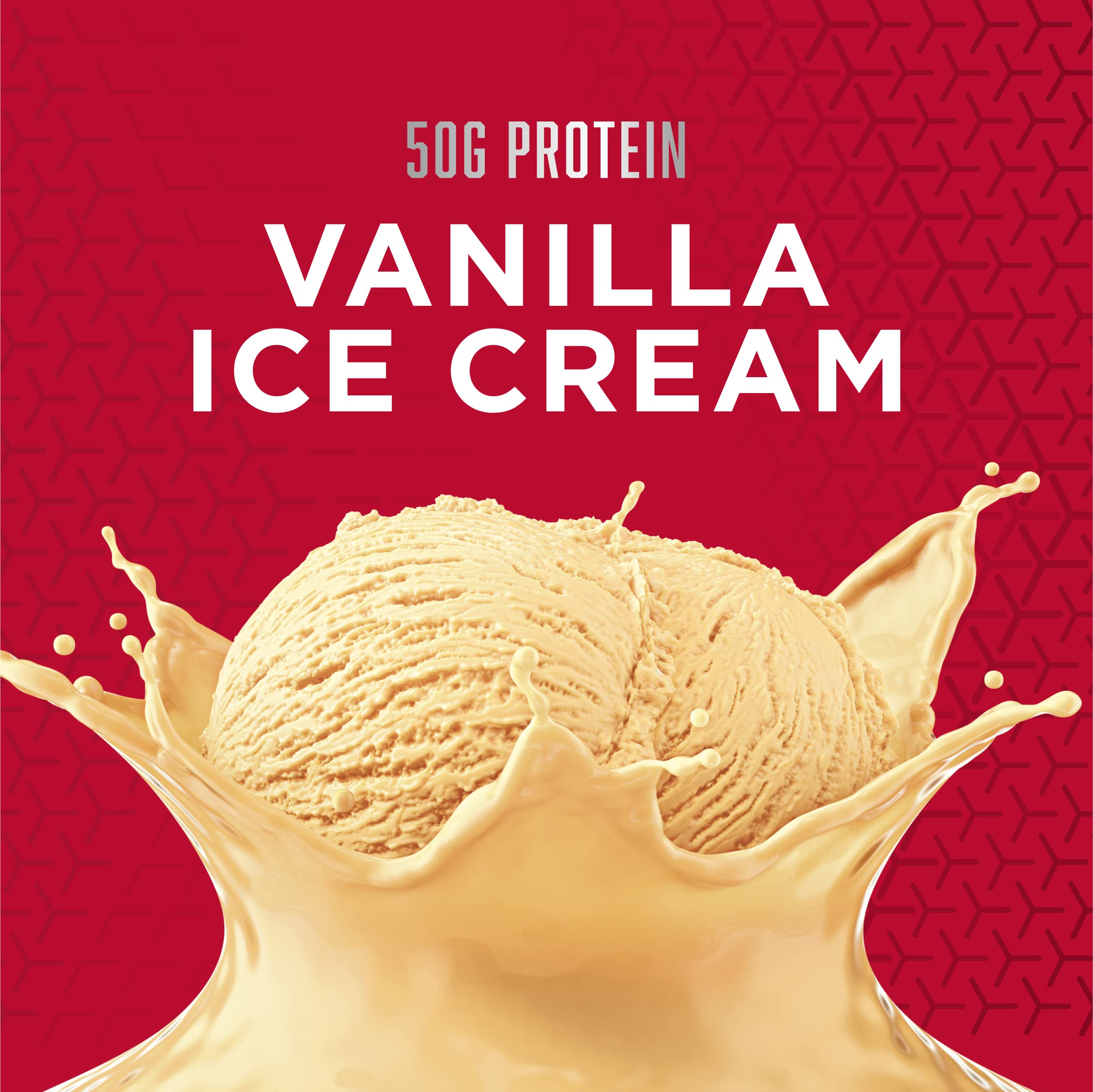 BSN TRUE-MASS batido vainilla helado con consistencia cremosa para entrenamientos.