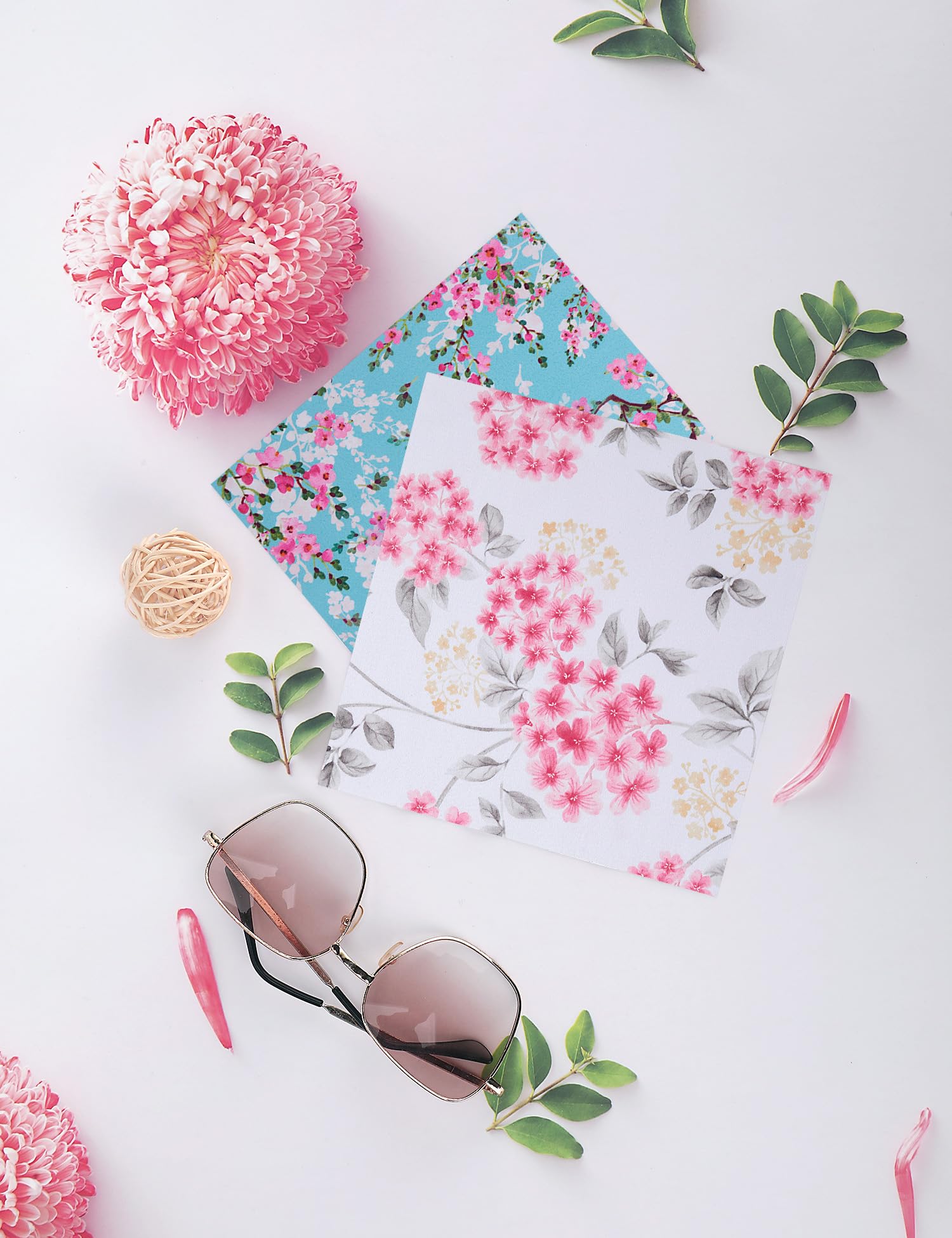 BszykzDXI paños anteojos flor cinco petalos diseño clásico y práctico.