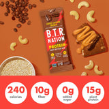 B.T.R. Nation barra sin soja para diferentes dietas.