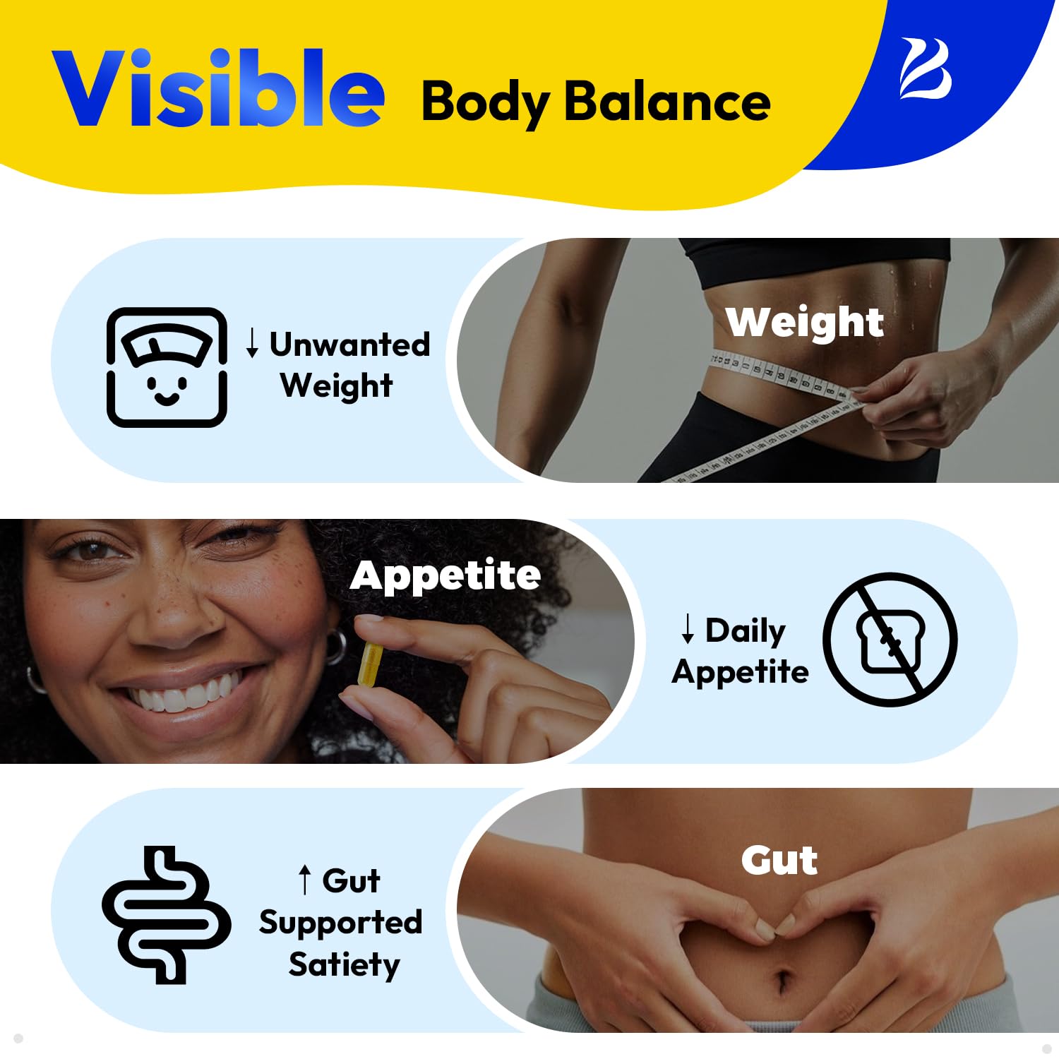Bualle GlucoVantage DHB, probiótico Akkermansia para equilibrio intestinal.