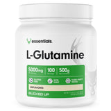 Bucked Up L-Glutamina envase de 500 g para entrenamiento diario