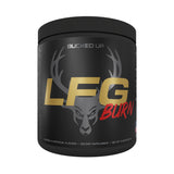 Bucked Up LFG Frambuesa envase, energía sostenida para entrenos.